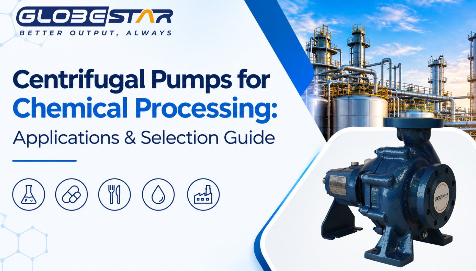 Centrifugal Pumps for Chemical Processing