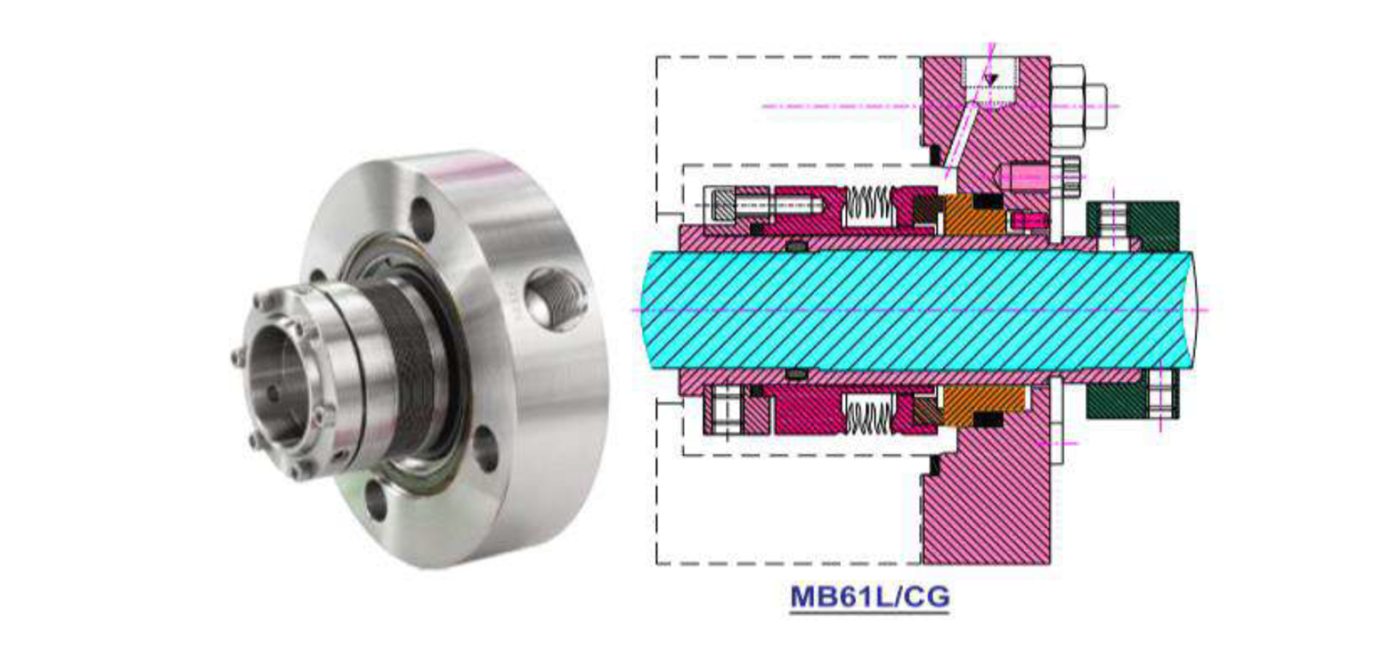 Metal Bellow Cartridge Balance Seal Series: MB611 / CG