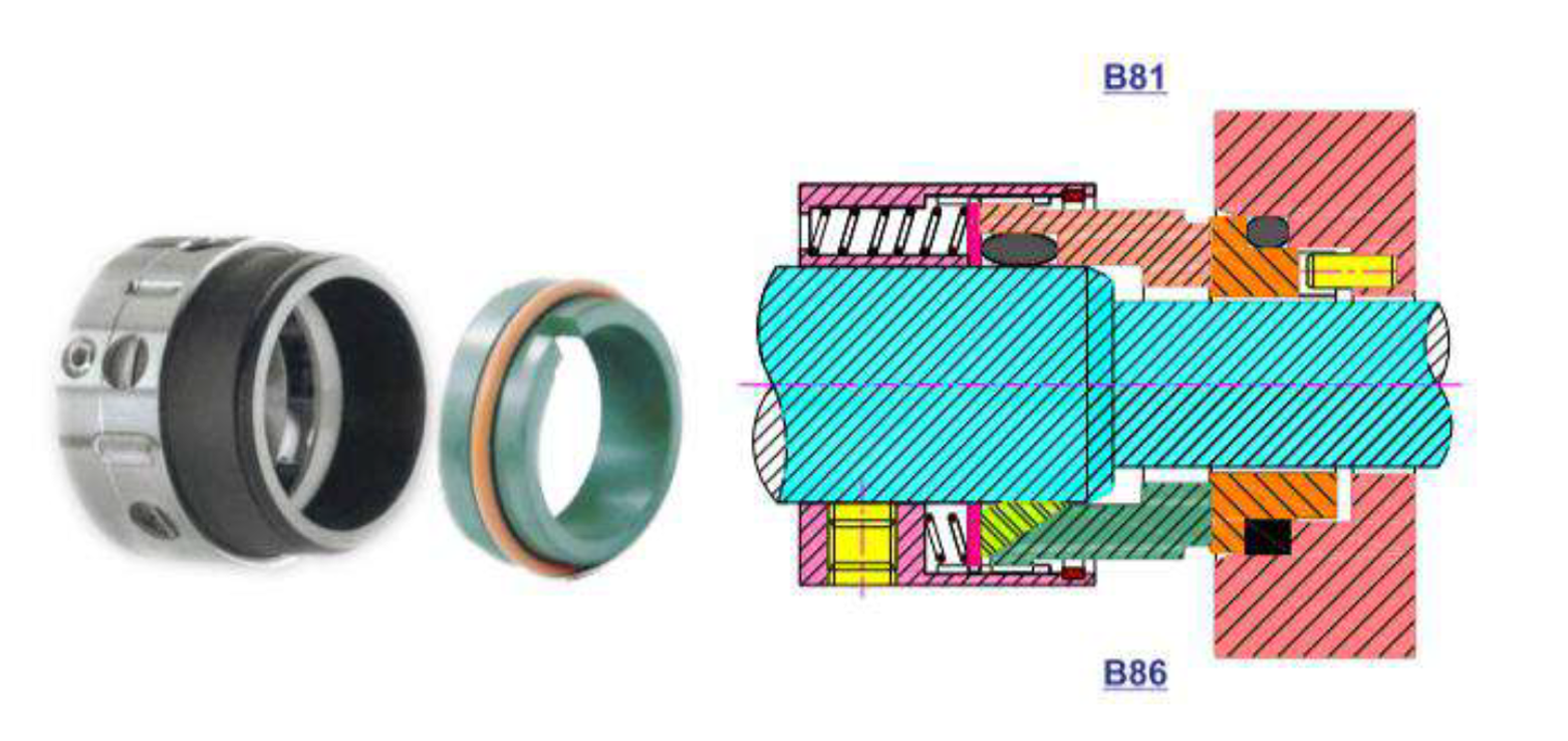 Multi Spring Balance Seal Series: B81/B86