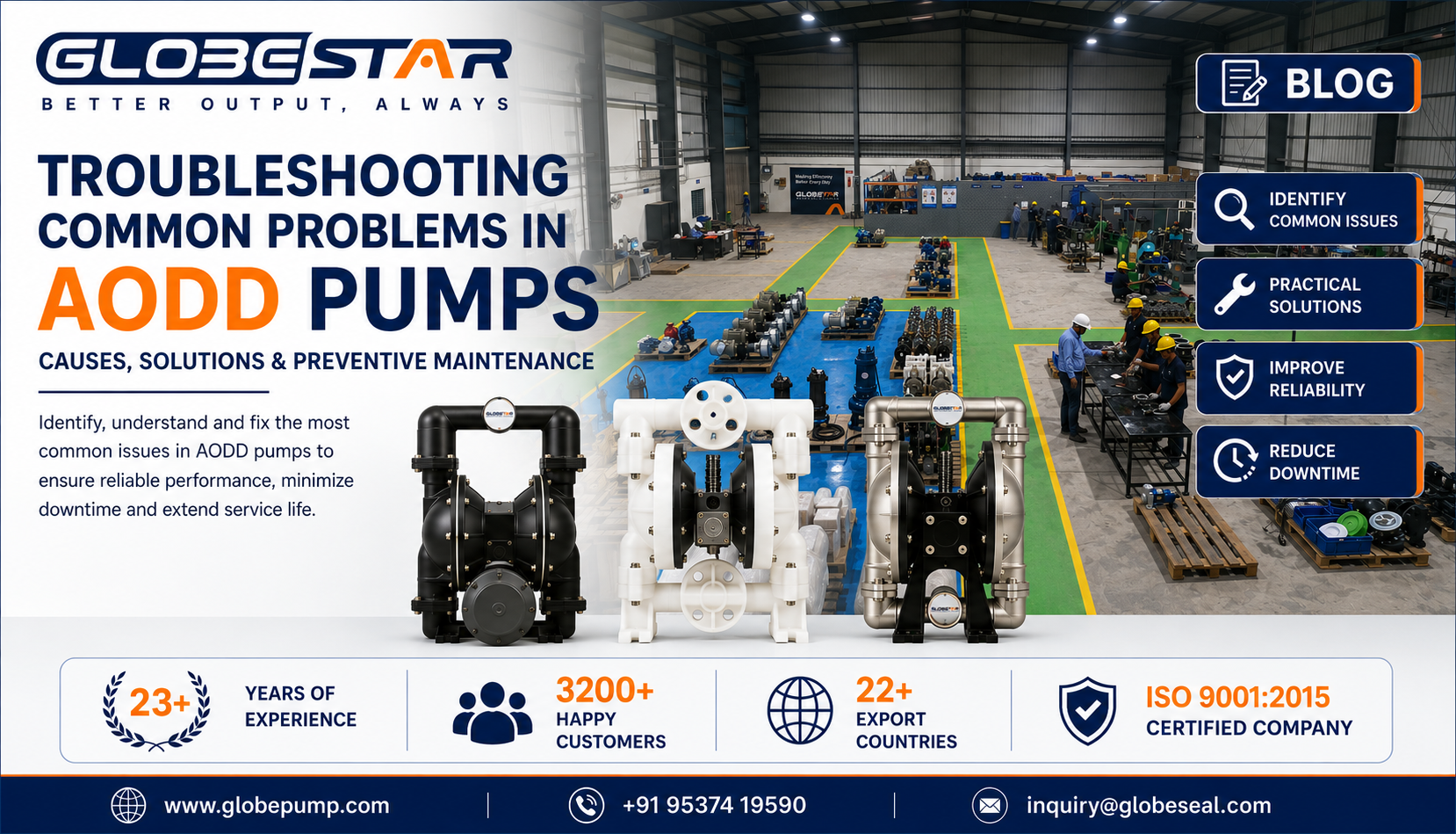 Troubleshooting Common Problems in AODD Pumps